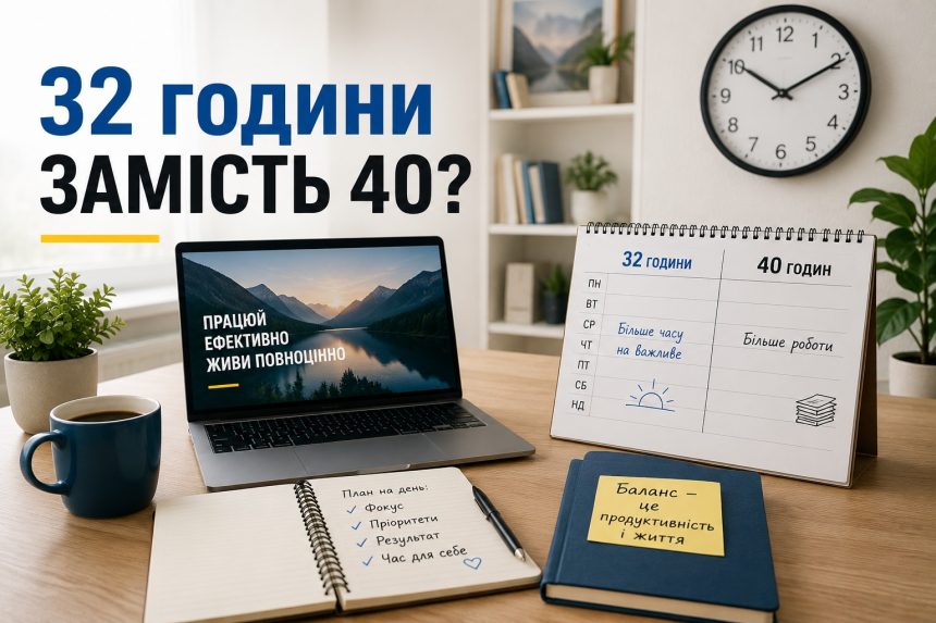 4-денний робочий тиждень в Україні: що пропонують змінити та кого це може зачепити