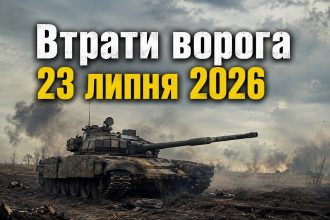 Втрати ворога на 23 липня 2026: скільки техніки та особового складу знищили ЗСУ