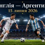 Англія — Аргентина: коли буде онлайн-трансляція сьогодні та де дивитися півфінал ЧС-2026