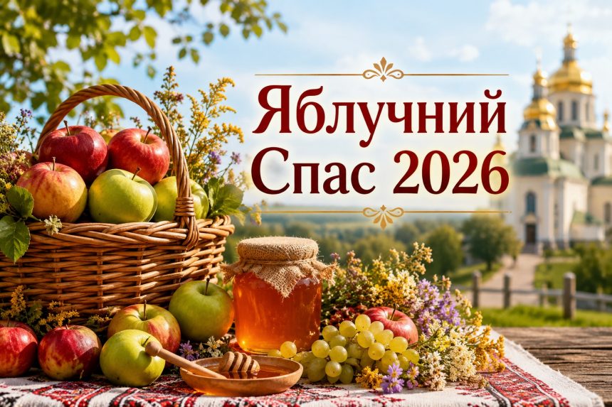 Коли Яблучний Спас 2026 в Україні: дата за новим та старим календарем, традиції та що святять у церкві