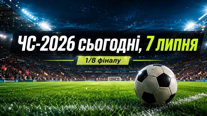 1/8 фіналу ЧС-2026 сьогодні, 7 липня: розклад матчів, фаворити букмекерів і головні інтриги дня