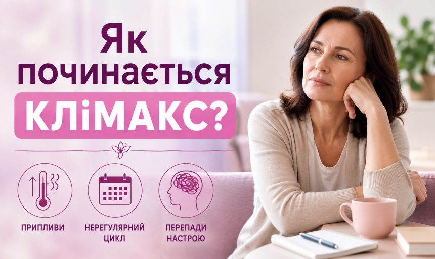 Як зрозуміти, що почався клімакс: перші ознаки, симптоми та коли йти до гінеколога
