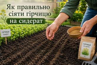 Гірчиця як сидерат: коли сіяти восени і весною, норма висіву та як посіяти вручну