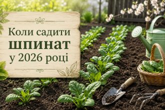 Коли сіяти шпинат у відкритий ґрунт у 2026 році: строки посадки навесні та восени