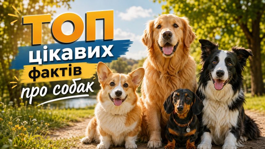 Цікаві факти про собак: одомашнення, інтелект, нюх, породи та поведінка