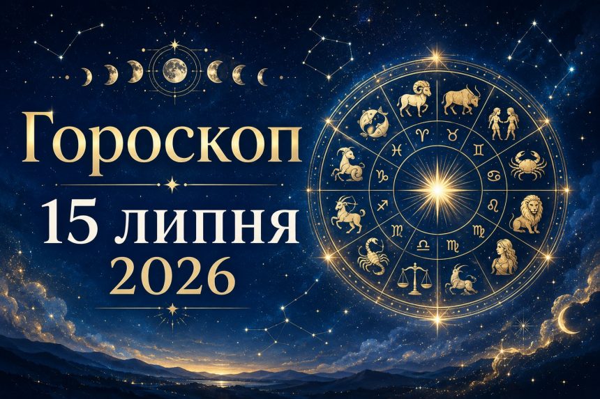 Гороскоп на сьогодні, 15 липня 2026, для всіх знаків Зодіаку: кохання, гроші та робота