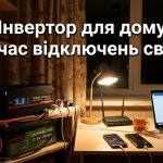 Як вибрати інвертор для дому у 2026 році: чиста синусоїда, потужність і акумулятор