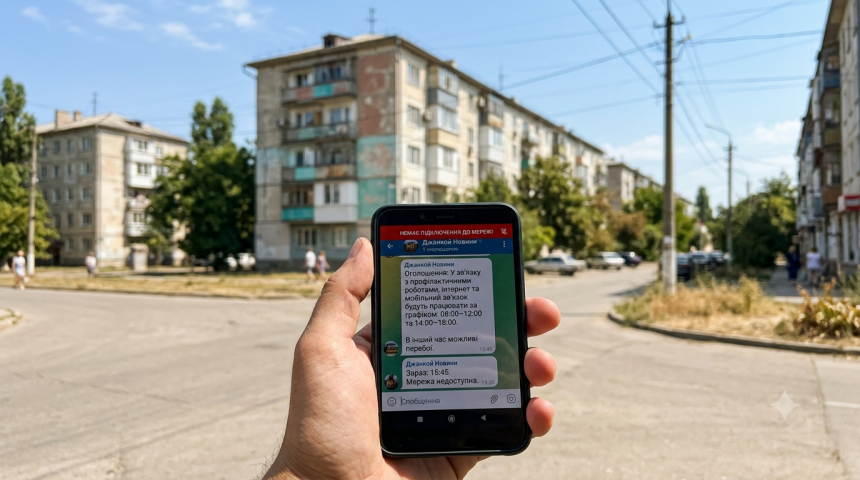 Інтернет у Криму тепер почали давати за розкладом