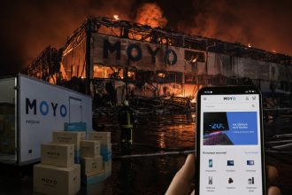 Які товари згоріли після удару РФ по складу MOYO та де знаходиться зруйнований логістичний центр