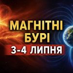 Магнітні бурі 4-5 липня 2026: який K-індекс сьогодні та як сонячна активність вплине на самопочуття