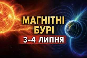 Магнітні бурі 4-5 липня 2026: який K-індекс сьогодні та як сонячна активність вплине на самопочуття