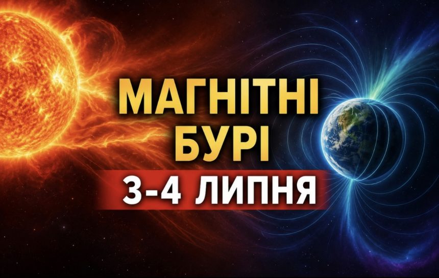 Магнітні бурі 4-5 липня 2026: який K-індекс сьогодні та як сонячна активність вплине на самопочуття