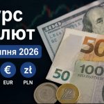 Курс валют на 6.07.2026: скільки коштують долар євро і злотий