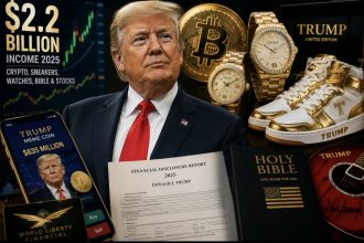 Як Трамп заробив мільярди на криптовалюті, кросівках, годинниках і Біблії