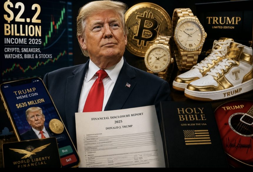 Як Трамп заробив мільярди на криптовалюті, кросівках, годинниках і Біблії