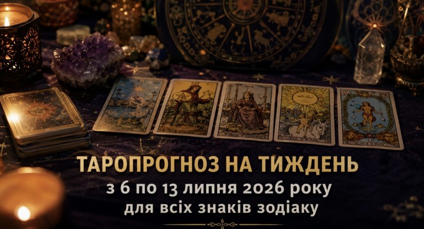 Таропрогноз на тиждень 6-13 липня 2026 року для всіх знаків зодіаку