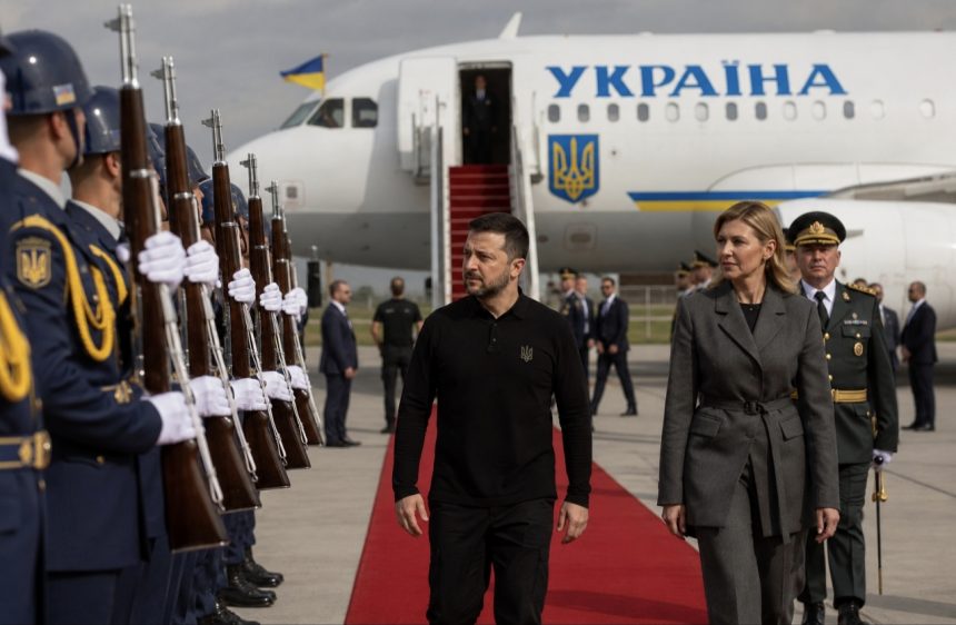 Зеленський разом з Оленою Зеленською прибув до Туреччини на саміт НАТО: чого очікує Україна від переговорів в Анкарі