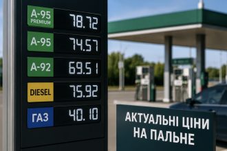 Актуальні ціни на бензин, дизель і газ на АЗС України 8 липня 2026 року: скільки коштує літр пального сьогодні
