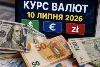 Курс валют на 10.07.2026: скільки коштують долар євро і злотий