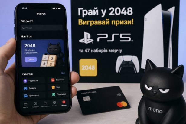 Як виграти PlayStation 5 у Monobank: правила гри 2048, де її знайти в додатку та які умови конкурсу