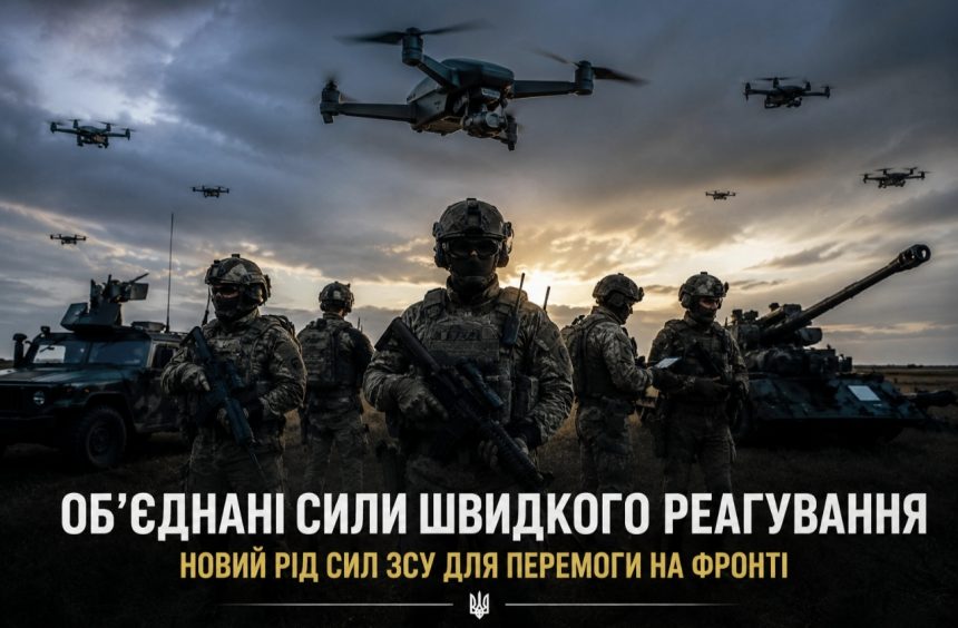 Що таке Об’єднані сили швидкого реагування ЗСУ та які завдання вони виконуватимуть