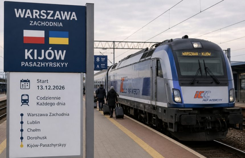 Між Києвом і Варшавою планують запустити другий щоденний поїзд: коли він почне курсувати