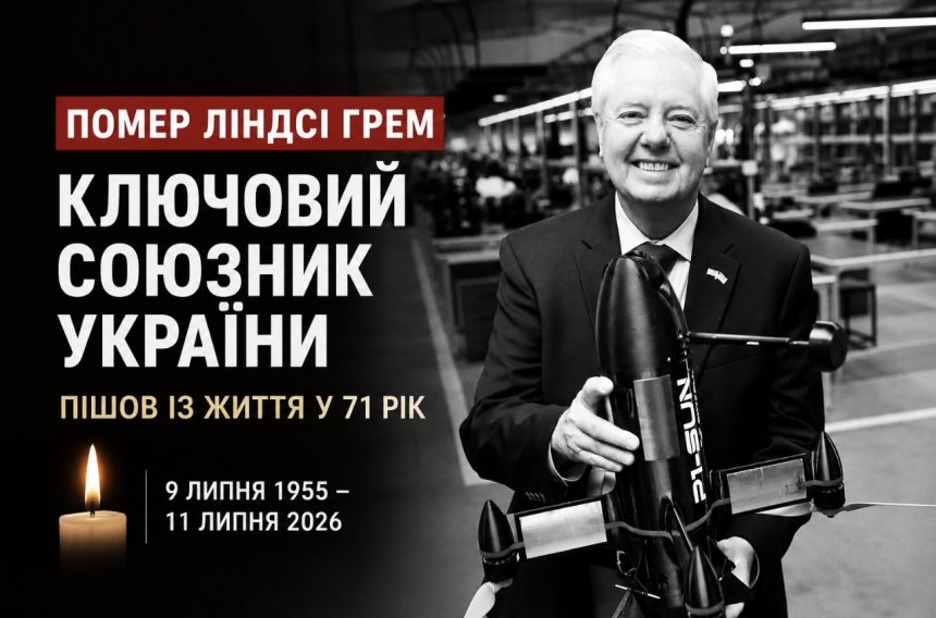 Помер сенатор США Ліндсі Грем: що сталося з одним із найвідоміших союзників України та як це вплине на підтримку Києва