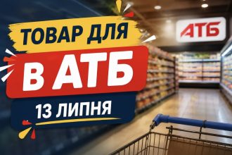 Товар дня в АТБ 13 липня 2026 — що можна купити сьогодні зі знижкою до 50%