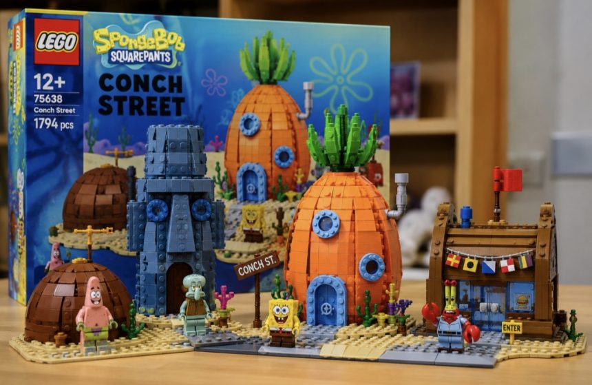 LEGO випускає новий набір «Губка Боб Квадратні Штани»: коли вийде Conch Street, ціна, 1794 деталі та мініфігурки