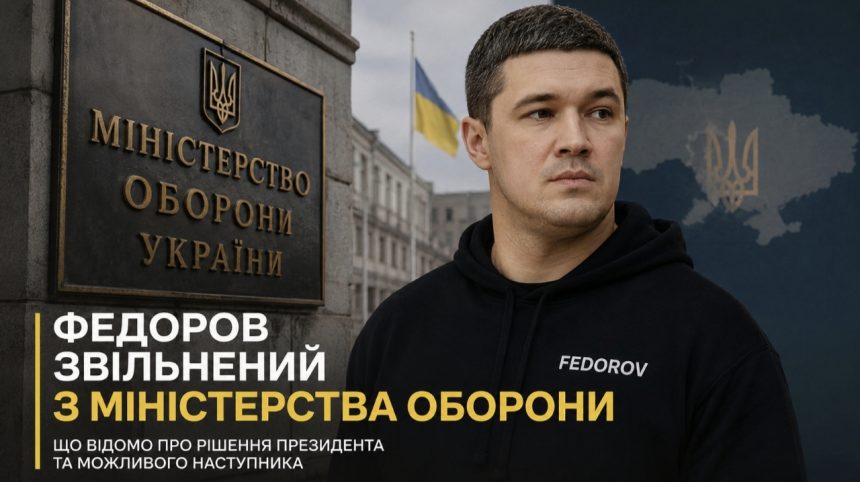 Михайло Федоров звільнений з посади Міністра оборони: результати роботи та прощальна заява