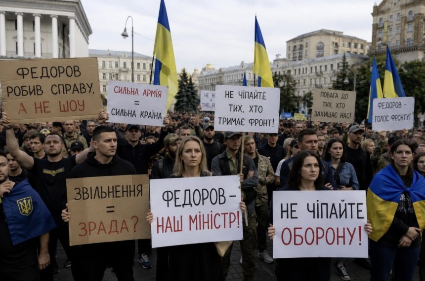 Де проходять мітинги проти звільнення Федорова — ситуація в Києві, Харкові та інших містах