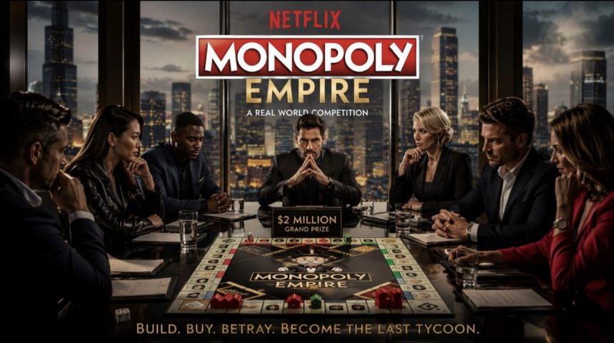Netflix запускає серіал Monopoly Empire: де зніматимуть шоу та які випробування чекають на учасників