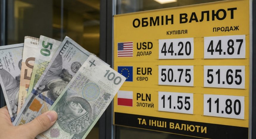 Курс валют на 17 липня 2026 року: скільки коштують долар, євро та злотий