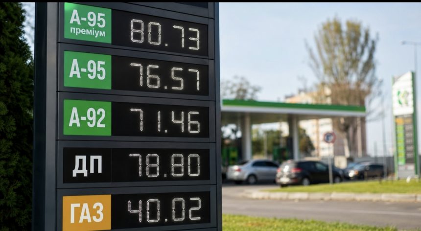 Ціни на бензин, дизель і газ в Україні 21 липня 2026 року: скільки коштує пальне на АЗС сьогодні