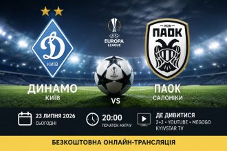 Як дивитися «Динамо» — ПАОК безкоштовно сьогодні: де покажуть матч