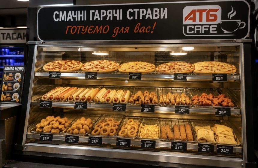 В АТБ запрацювали теплові вітрини з гарячими стравами: що можна купити та де шукати новинки