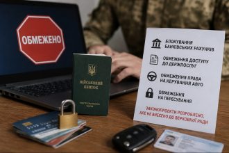 Що чекає на ухилянтів в Україні в 2026 році: блокування рахунків, обмеження водійських прав і доступу до держпослуг