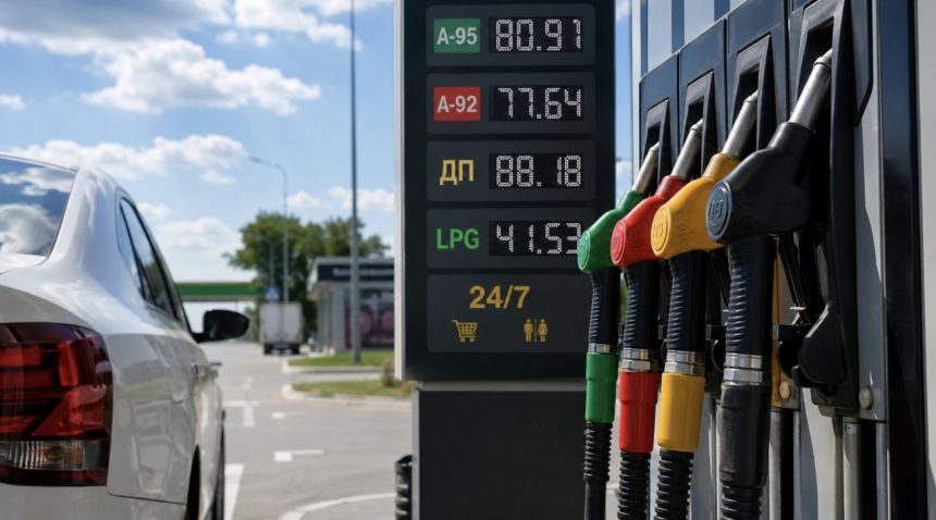 Ціни на бензин, дизель і газ в Україні 28 липня 2026 року: скільки коштує пальне на АЗС сьогодні