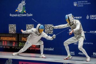 Чоловіча збірна України з фехтування стала срібним призером чемпіонату світу 2026 у командній шпазі