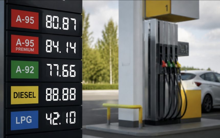 Ціни на бензин, дизель і газ в Україні 30 липня 2026 року: скільки коштує пальне на АЗС сьогодні