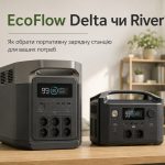 Як працює EcoFlow: чим відрізняються Delta і River, що означають Wh та яку станцію вибрати