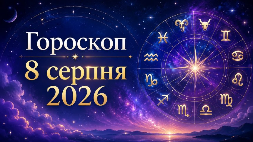Гороскоп на сьогодні, 8 серпня 2026, для всіх знаків Зодіаку: кохання, гроші та робота