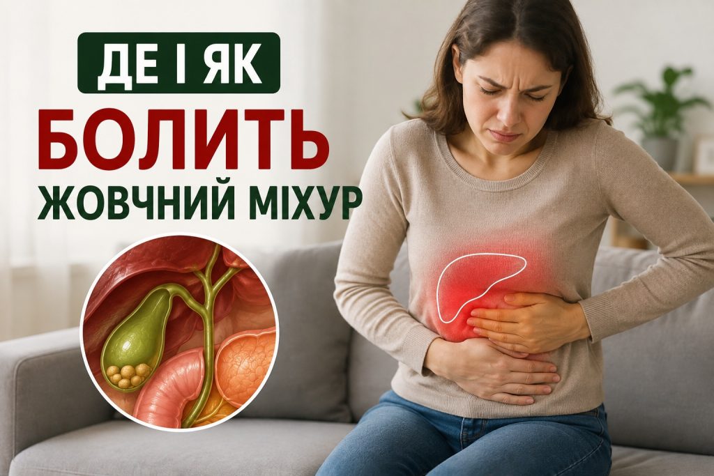 Як зрозуміти, що болить жовчний: симптоми каменів, дискінезії та коли до лікаря