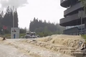 Злива на Прикарпатті: Буковель та Калуш затопило водою