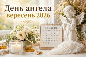 Іменини та День ангела вересень 2026 в Україні: кого вітати за старим і новим календарем
