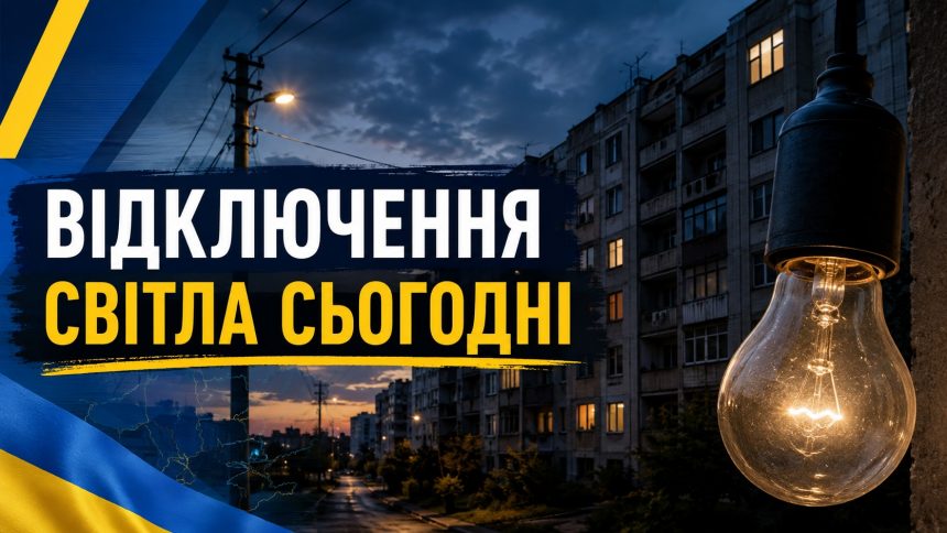Відключення світла 3 серпня 2026 в Україні: в яких областях не буде електрики сьогодні