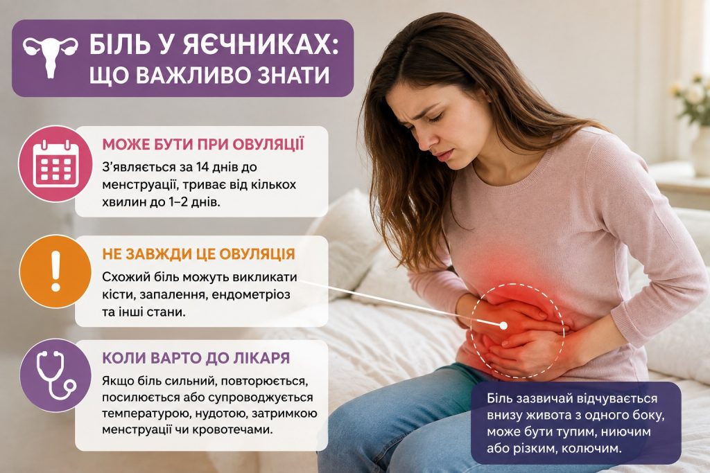 Як зрозуміти, що болять яєчники: симптоми справа і зліва та основні причини