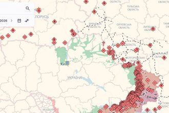 Карта бойових дій в Україні 20-21 серпня 2026: де дивитися онлайн і що показує фронт сьогодні
