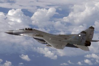 Український F-16 пролетів над Польщею: маршрут до Данії