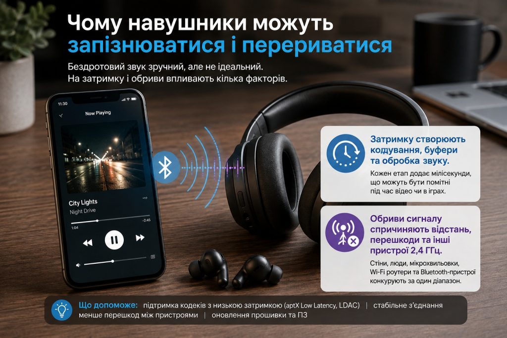 Як працює Bluetooth простими словами: як смартфон передає звук у навушники без дротів